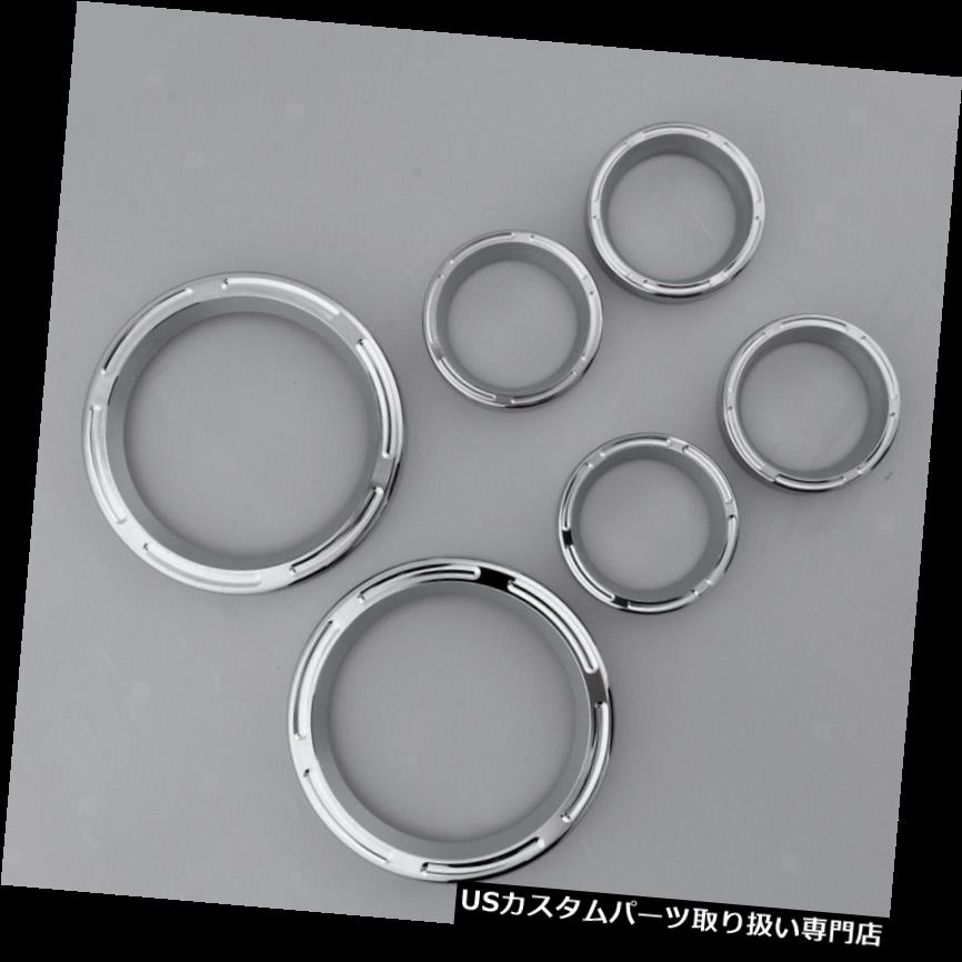トライク カバー ハーレー96-13トライク用オートバイ楽器カバーガード Motorcycle Instrument Cover Guard for Harley 96-13 Trike 【並行輸入品】