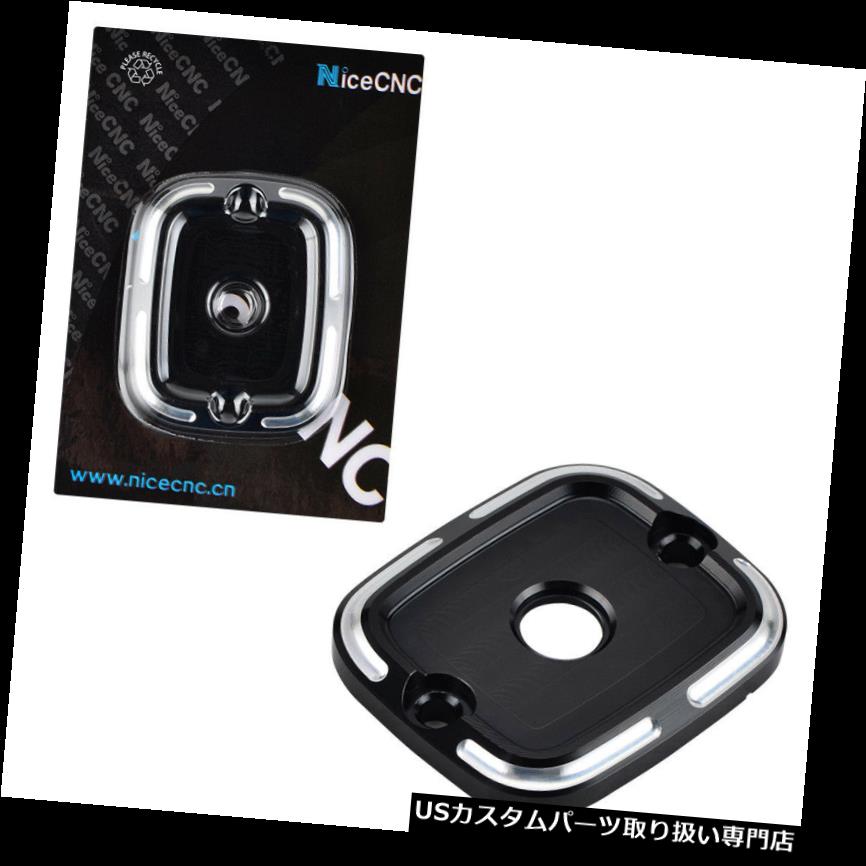 トライク カバー ハーレーツーリングダイナスーパーグライドトライク用CNCフロントブレーキマスターシリンダーカバー CNC Front Brake Master Cylinder Cover for Harley Touring Dyna Super Glide Trike 【並行輸入品】