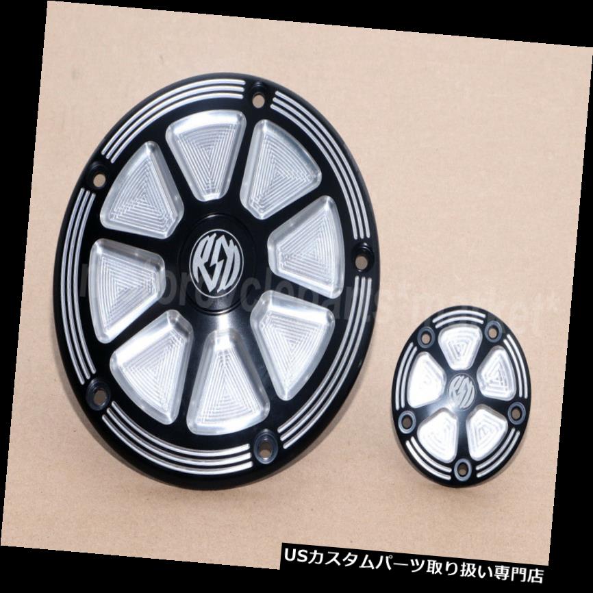 トライク カバー RSDエッジカットダービータイミングタイマーカバーハーレーダイナトライクFXSB FLHR FLHT RSD Edge Cut Derby Timing Timer Cover for Harley Dyna Trike FXSB FLHR FLHT 【並行輸入品】