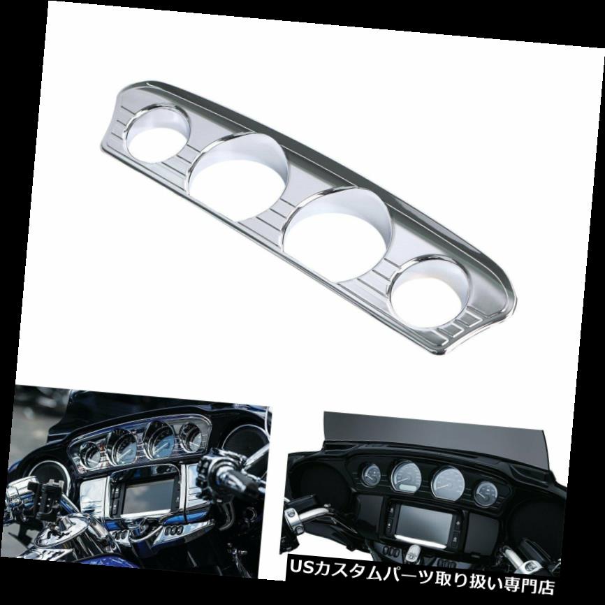【楽天市場】トライク カバー 2014 2017年のChrome TriLineゲージトリムカバーHarleyDavidson n