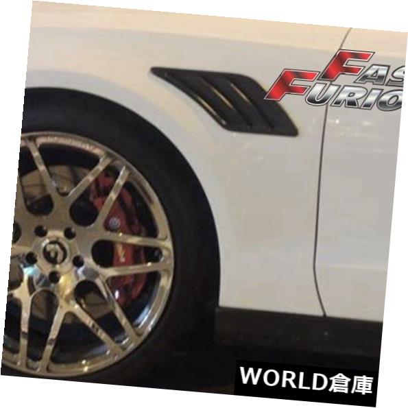 フェンダー ユニバーサルマスタング用フロントフェンダーサイドエアインテークベントスクープ FOR UNIVERSAL MUSTANG FRONT FENDER SIDE AIR INTAKE VENTS SCOOPS 【並行輸入品】|カスタムパーツ WORLD倉庫