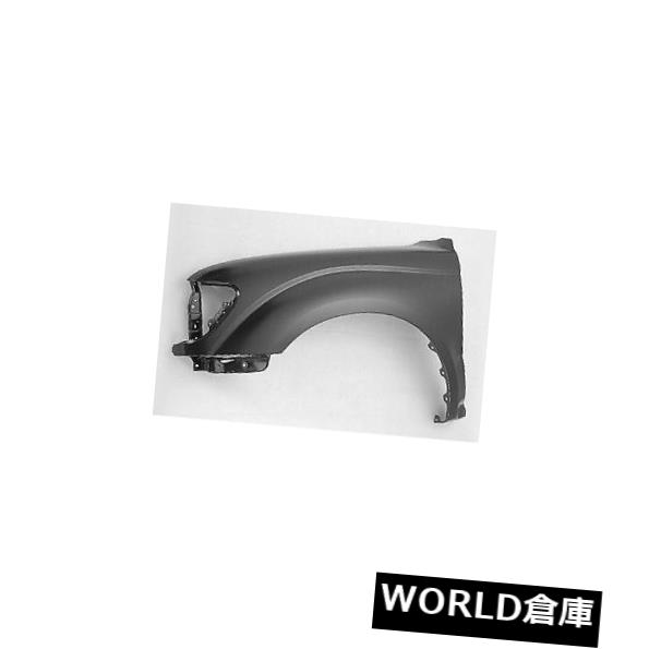 フェンダー 01-04タコマ用交換用フェンダー（フロント運転席側）TO1240180PP Replacement Fender for 01-04 Tacoma (Front Driver Side) TO1240180PP 【並行輸入品】