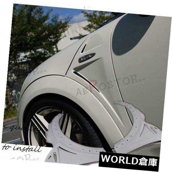 フェンダー 08-13 R55 R56 R57 R58 R59のFRPデュエルAGスタイルフロントフェンダーWサイドランプ FRP DUELL AG STYLE FRONT FENDER W.SIDE LAMPS FOR 08-13 R55 R56 R57 R58 R59 【並行輸入品】