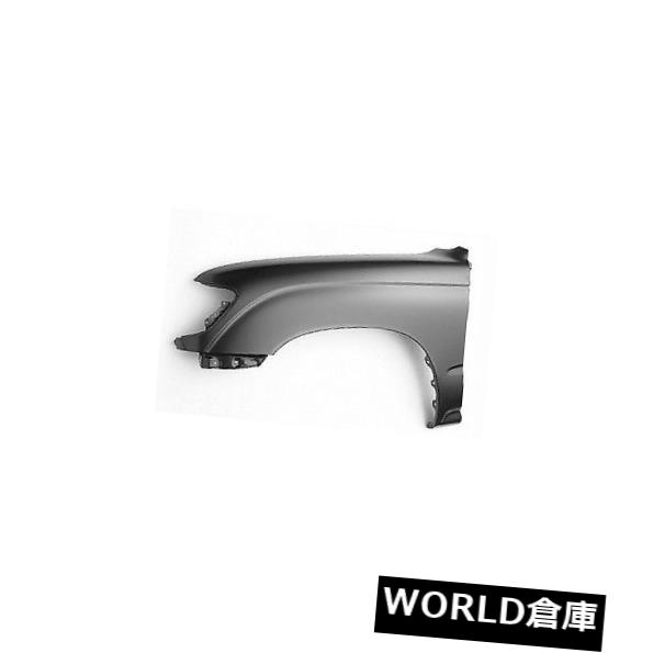 フェンダー 1995-2000タコマ用交換用フェンダー(フロント運転席側)TO1240158PP Replacement Fender for 1995-2000 Tacoma (Front Driver Side) TO1240158PP 【並行輸入品】