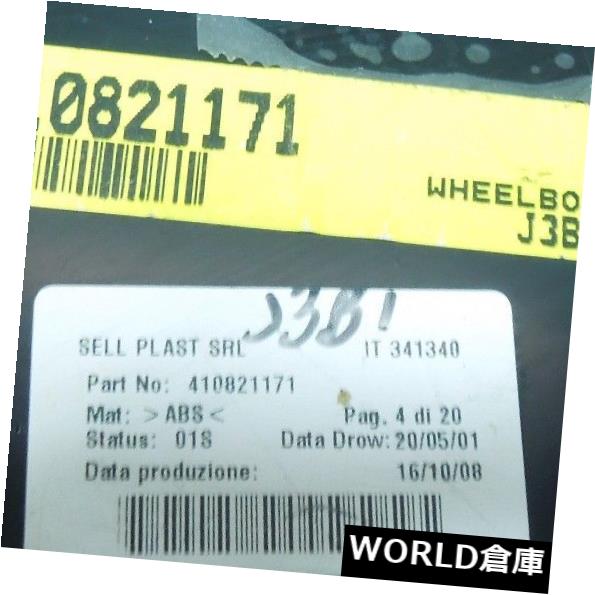 フェンダー 2002-2006 LAMBORGHINI MURCIELAGO左フロントホイールアーチ、後サイド410821171新しい 2002-2006 LAMBORGHINI MURCIELAGO LEFT FRONT WHEEL ARCH、 REAR SIDE 410821171 NEW 【並行輸入品】
