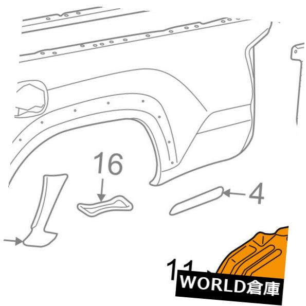 フェンダー トヨタOEMフロント＆amp; A サイドパネルピックアップボックス - 操舵室ライナー左6563804070 TOYOTA OEM Front & Side Panels-Pick Up Box-Wheelhouse Liner Left 6563804070 【並行輸入品】 92,142円