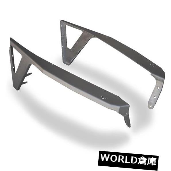 フェンダー 97-06ジープラングラーのための毒スパイダーディフェンダーフロントネガティブフレアスチール Poison Spyder Defender Front Negative Flares Steel For 97-06 Jeep Wrangler 【並行輸入品】｜カスタムパーツ WORLD倉庫