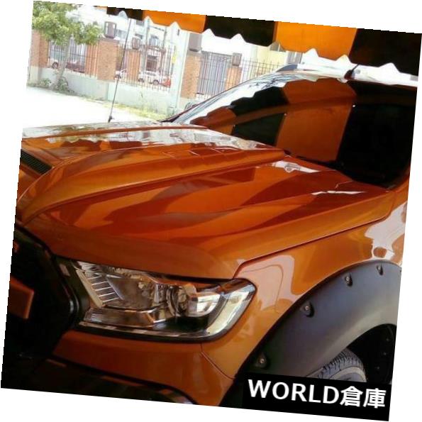USフードベントトリム フォードレンジャーT6 MK2 PX2 2015-2017 WILDTRAK WORKMATEフードスクープベントカバートリム FORD RANGER T6 MK2 PX2 2015-2017 WILDTRAK WORKMATE HOOD SCOOP VENT COVER TRIM 【並行輸入品】