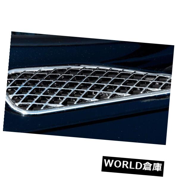 USフードベントトリム 新しいPUTCOクロームトリムフロントフードベントカバー/フィット2007-2012トヨタFJクルーザー New PUTCO Chrome Trim Front Hood Vent Covers / FITS 2007-2012 TOYOTA FJ CRUISER 【並行輸入品】