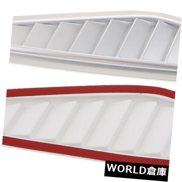 USフードベントトリム ペアカーエアーフローベントカバートリムフードインテーク冷却パネルステッカーシルバー Pair Car Air Flow Vent Cover Trim Hood Intake Cooling Panel Stickers Silver 【並行輸入品】 31,103円