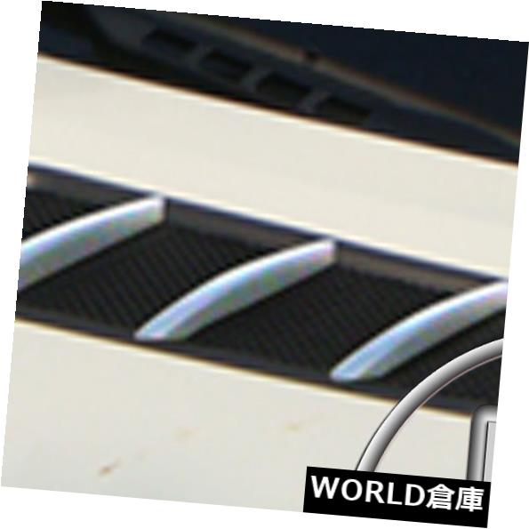 USフードベントトリム 高級トリムによるメルセデスGL X 166クロームフードベントフィンボンネットカバー2013-2015 Mercedes GL X166 Chrome Hood Vent Fin Bonnet Cover by Luxury Trims 2013-2015 【並行輸入品】