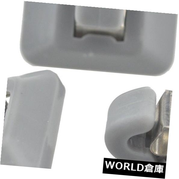 USサンバイザー 2PCSグレーインナーサンバイザーフッククリップ（アウディA1 A3 A4 A5 Q3 8E0857562用） 2Pcs Gray Inner Sun Visor Hook Clips For Audi A1 A3 A4 A5 Q3 8E0857562 【並行輸入品】