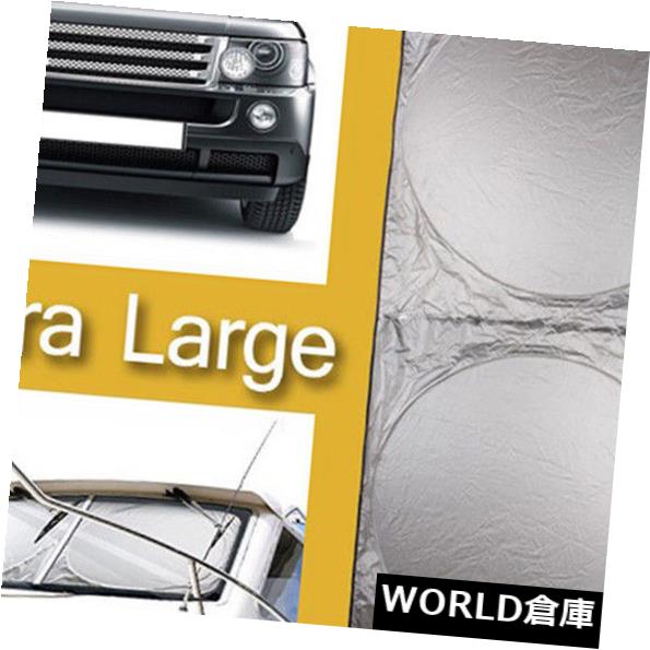 USサンバイザー 折りたたみ大型日よけフロントウィンドウカーバイザーフロントガラスブロックカバーサイズ：XXL Folding Large Sun Shade Front Window Car Visor Windshield Block Cover Size : XXL 【並行輸入品】 28,028円