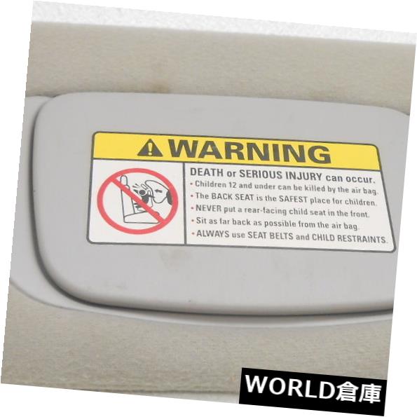 USサンバイザー Homelink Lincolnが付いている新しいOEMのサンバイザー1998-2001大陸左の灰色 New OEM Sun Visor 1998-2001 Continental With Homelink Lincoln Left Gray 【並行輸入品】