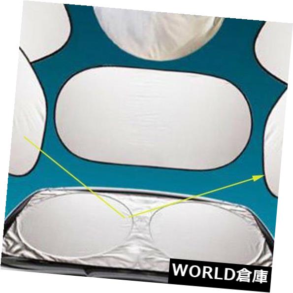 USサンバイザー 6X車のオートカバーのバイザーの風防ガラスの風防ガラスの日よけの反射日よけPT 6X Car Auto Cover Visor Wind Shield Windshield Sunshade Reflective Sun Shade PT 【並行輸入品】