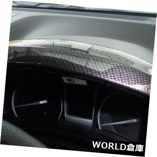 USサンバイザー Isuzu D-Max 2016用スピードメーターゲージサンバイザーカバーブラックカーボンケバール Speed Meter Gauges Sun Visor Cover Black Carbon Kevar For Isuzu D-Max 2016 【並行輸入品】