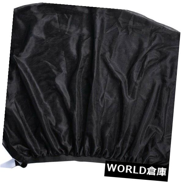 USサンバイザー ホット2本の調節可能な車の窓の日よけUV保護シールドメッシュカバー Hot 2Pcs Adjustable Car Window Sun Shades UV Protection Shield Mesh Cover 【並行輸入品】