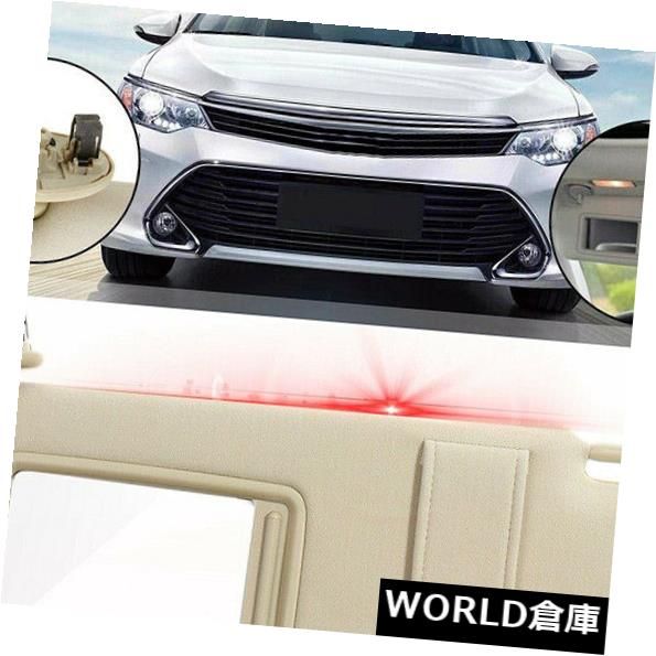 USサンバイザー トヨタカムリ2007-2011運転席側ベージュプラスチック40 * 6.5 cm用キットカーサンバイザー Kit Car Sun Visor For Toyota Camry 2007-2011 Driver Side Beige Plastic 40*6.5cm 【並行輸入品】
