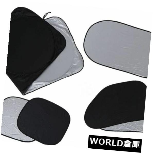 USサンバイザー 10倍（6本折りたたみ銀メッキ反射車の窓サンシェードバイザーシールドCov O3C6 10X(6Pcs Folding Silvering Reflective Car Window Sun Shade Visor Shield Cov O3C6 【並行輸入品】