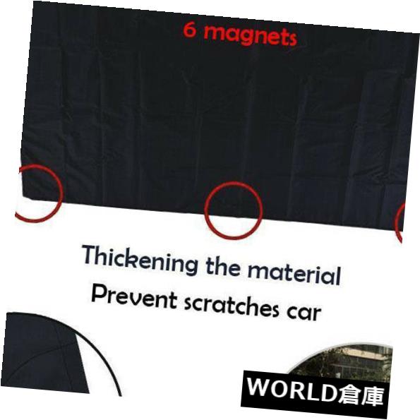 USサンバイザー AU磁気防水車のフロントガラスカバー雪/氷/霜UV日よけプロテクター AU Magnetic Waterproof Car Windshield Cover Snow/Ice/Frost UV Sunshade Protector 【並行輸入品】