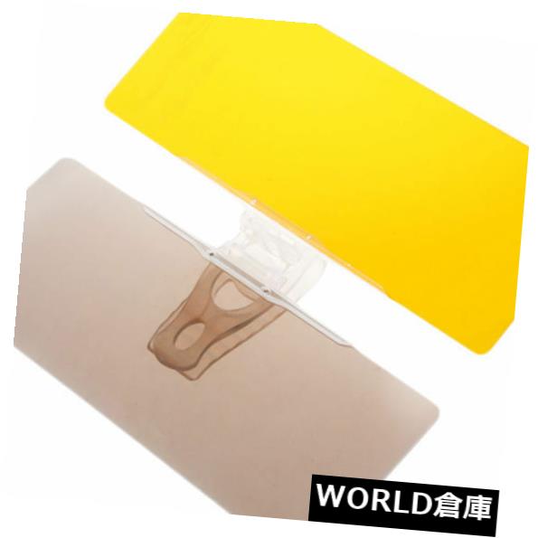 USサンバイザー 3X（車R5D6用アンチグレアサンシェードエクステンダーイエローブラック） 3X(Anti-Glare Sunshade Extender Yellow Black for Car R5D6) 【並行輸入品】