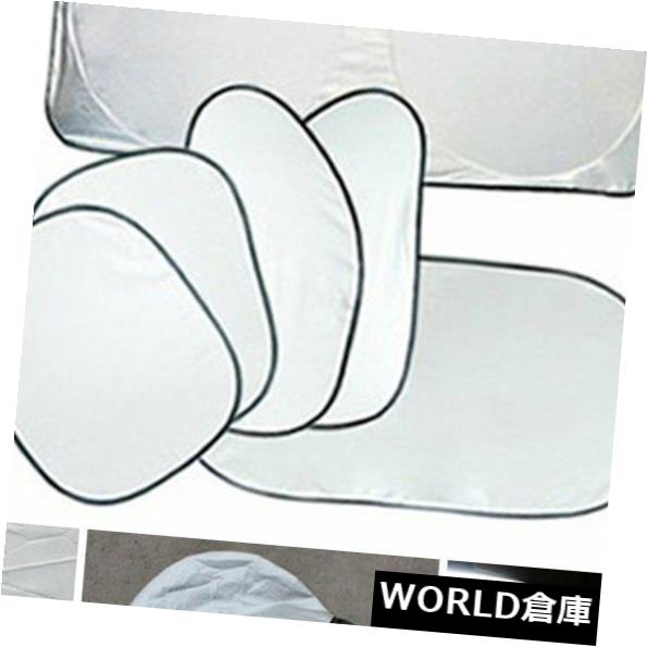 USサンバイザー 車のフロントガラスの日よけカバーフロント後部太陽反射シェード6個キットGE Car Windshield Sunshades Cover Front Rear Sun Reflective Shade 6pcs Kit GE 【並行輸入品】