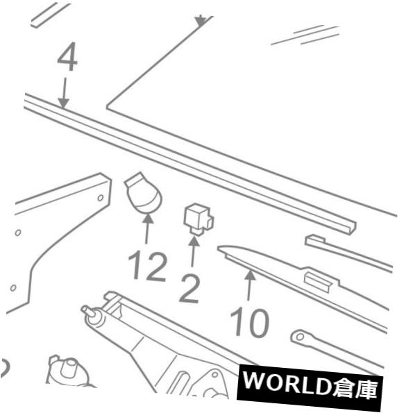 USサンバイザー BMW OEM 88-90 735iウインドシールドガラスサンバイザーサンバイザー左51168111931 BMW OEM 88-90 735i Windshield Glass-Sunvisor Sun Visor Left 51168111931 【並行輸入品】