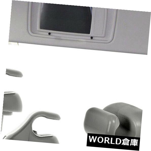 USサンバイザー ホンダシビックcrvフィットとライトグレーサンバイザーフックの他のモデルのための10個 10pcs for the Honda Civic crv Fit and other Models of Light Gray Sun Visor Hooks 【並行輸入品】