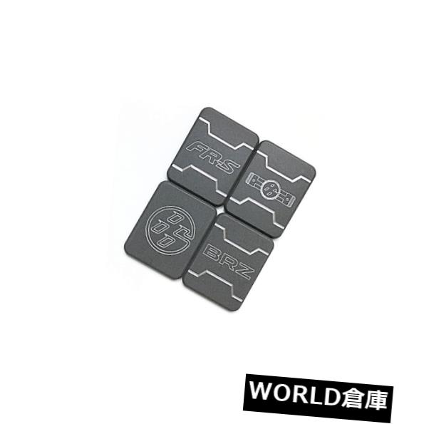 コンソールボックス MTEC産業 - 86ピストンセンターコンソールプラーク(ガンメタル) MTEC INDUSTRIES - 86 PISTON CENTER CONSOLE PLAQUES (GUNMETAL) 【並行輸入品】|カスタムパーツ WORLD倉庫
