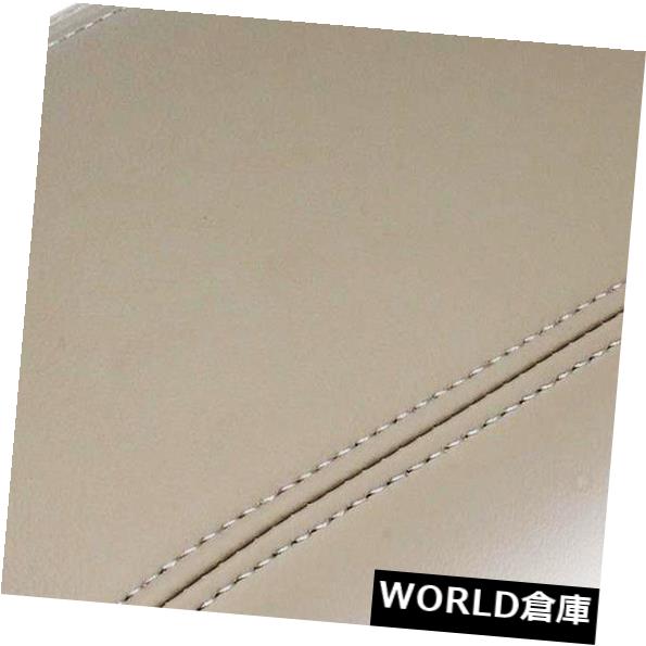 コンソールボックス 07-16 GMCアカディアのためのベージュセンターコンソールふたアームレストカバー本革 Beige Center Console Lid Armrest Cover Real Leather For 07-16 GMC Acadia 【並行輸入品】