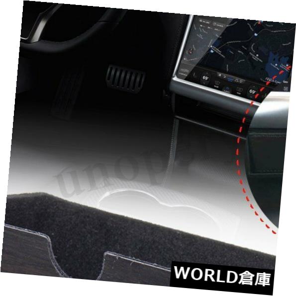 コンソールボックス TeslaモデルX S 2012-18のための収納ボックスセンターコンソール引き出しトレイ木製スタイル Storage Box Center Console Drawer Tray Wooden Style For Tesla Model X S 2012-18 【並行輸入品】