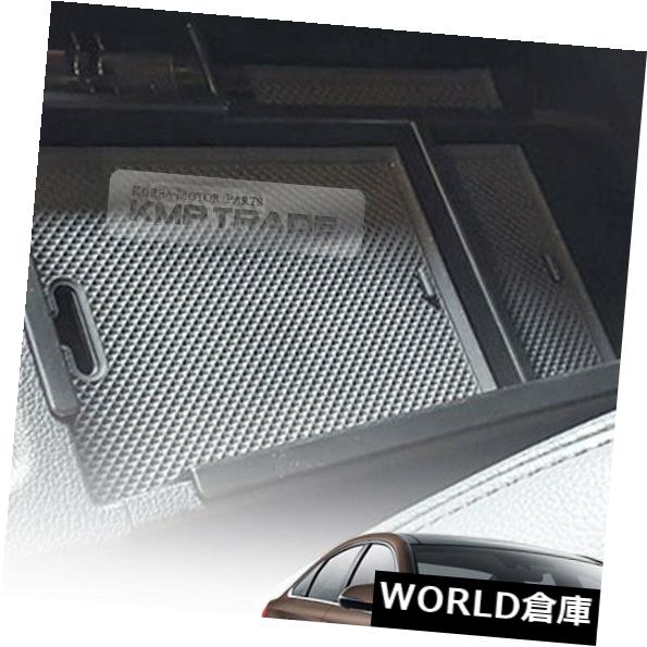 コンソールボックス HYUNDAI 2018 Sonata New Rise i45用センターコンソールトレイボックスアームレストブラックトリム Center Console Tray Box Armrest Black Trim for HYUNDAI 2018 Sonata New Rise i45 【並行輸入品】