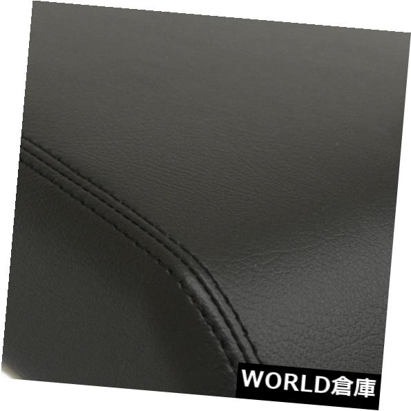 コンソールボックス ハマーH2ラグジュアリー05-07ブラック用センターコンソールアームレストレザー合成カバー Center Console Armrest Leather Synthetic Cover for Hummer H2 Luxury 05-07 Black 【並行輸入品】