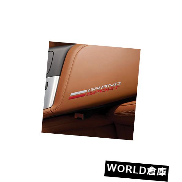 コンソールボックス 2017-2019コルベットコンソールフタムーランレザーグランドスポーツロゴカラハリ84179900 2017-2019 Corvette Console Lid Mulan Leather Grand Sport Logo Kalahari 84179900画像