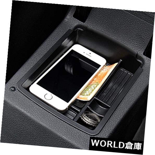 コンソールボックス VW Golf 7 / MK7 2014+カーセンターコンソールアームレスト収納ボックスオーガナイザートレイ For VW Golf 7 / MK7 2014+ Car Center Console Armrest Storage Box Organizer Tray 【並行輸入品】