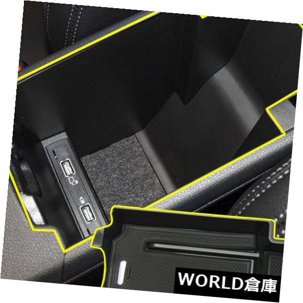 コンソールボックス メルセデスベンツGLA X156 CLA用コンソールアームレストコンテナ収納ビンボックストレイ Console Armrest Container Storage Bin Box Tray For Mercedes Benz GLA X156 CLA 【並行輸入品】