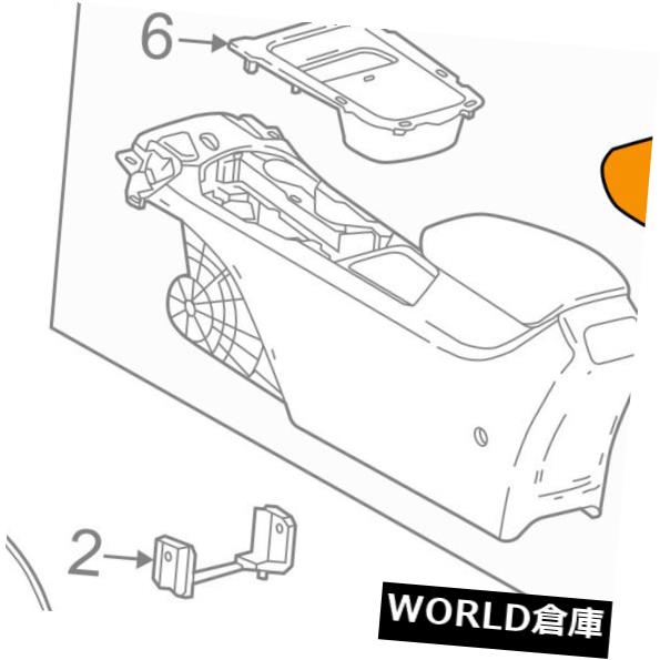 コンソールボックス シボレーGM OEM 16-17クルーズセンターコンソール - アームレスト tふたカバートップ84037813 Chevrolet GM OEM 16-17 Cruze Center Console-Armrest Lid Cover Top 84037813 【並行輸入品】｜カスタムパーツ WORLD倉庫