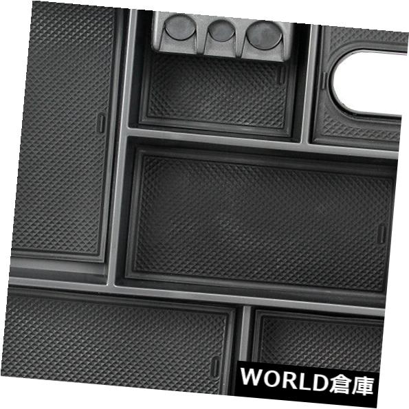 コンソールボックス トヨタTundra S6U3用カーセンターコンソールアームレスト収納ボックスオーガナイザートレイ Car Center Console Armrest Storage Box Organizer Tray for Toyota Tundra S6U3 【並行輸入品】
