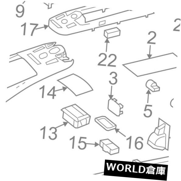 コンソールボックス メルセデスメルセデス・ベンツOEMセンターコンソールアームレス tふたカバートップ Mercedes MERCEDES-BENZ OEM Center Console-Armrest Lid Cover Top 22168009399E24 【並行輸入品】