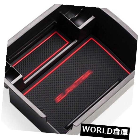 コンソールボックス ヒュンダイElantra 2017 2018用アームレスト二次収納ボックスセンターコンソールトレイ Armrest Secondary Storage Box Center Console Tray for Hyundai Elantra 2017 2018 【並行輸入品】