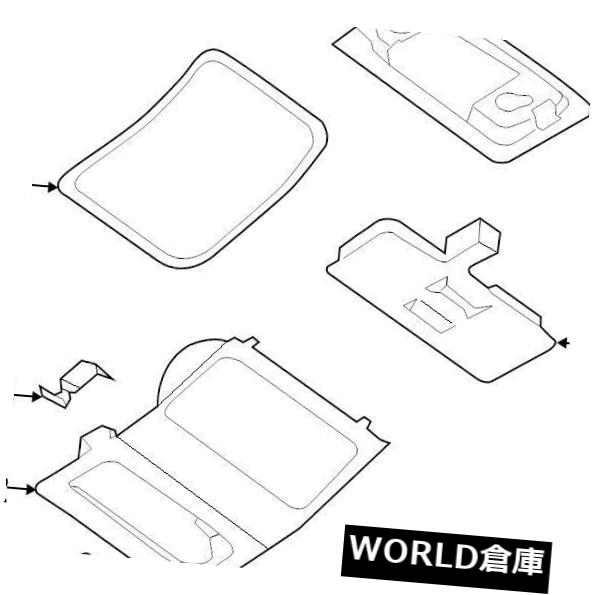 コンソールボックス 真新しい新型フォードOEMコンソールブラケット2014-2015 FIESTA＃D2BZ99519K22A BRAND NEW GENUINE FORD OEM CONSOLE BRACKET 2014-2015 FIESTA #D2BZ99519K22A 【並行輸入品】