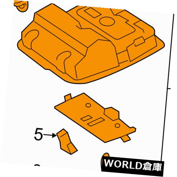 コンソールボックス トヨタOEM 15-16カムリオーバーヘッドルーフコンソール6365006810B0 TOYOTA OEM 15-16 Camry-Overhead Roof Console 6365006810B0 【並行輸入品】｜カスタムパーツ WORLD倉庫 56,144円