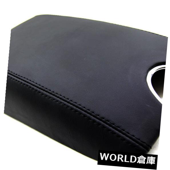 コンソールボックス インフィニティG37 10-14ブラック用センターコンソールアームレストリアルレザーカバー Center Console Armrest Real Leather Cover for Infiniti G37 10-14 Black 【並行輸入品】|カスタムパーツ WORLD倉庫