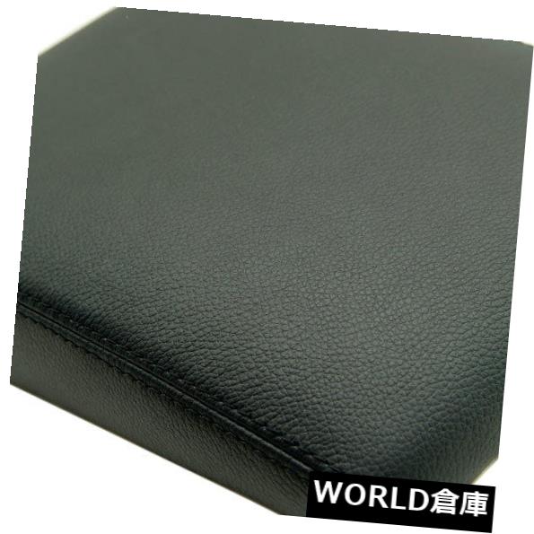 コンソールボックス Acura MDX 01-06ブラック用センターコンソールアームレストリアルレザーカバー Center Console Armrest Real Leather Cover for Acura MDX 01-06 Black 【並行輸入品】