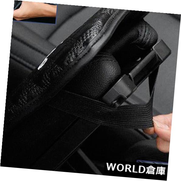 コンソールボックス 車のアームレストパッドカバー自動センターコンソールクッションのためのユニバーサルPUレザー Black PU Leather Universal For Car Armrest Pad Cover Auto Center Console Cushion 【並行輸入品】|カスタムパーツ WORLD倉庫