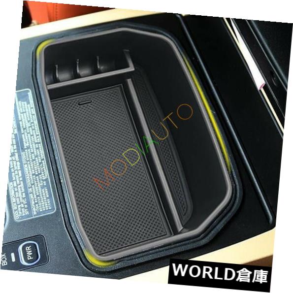 コンソールボックス Lexus LX 570カーセンターコンソールアームレスト収納ボックスビングローブトレイ用フィット Fit For Lexus LX 570 Car Center Console Armrest Storage Box Bin Glove Tray 【並行輸入品】