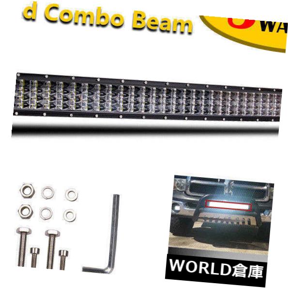 LEDライトバー 52インチ1200ワットled作業ライトバー湾曲スポット洪水コンボビームオフロードトラックボート 52inch 1200W LED Work Light Bar Curved SPOT FLOOD Combo Beam Offroad Truck Boat 【並行輸入品】