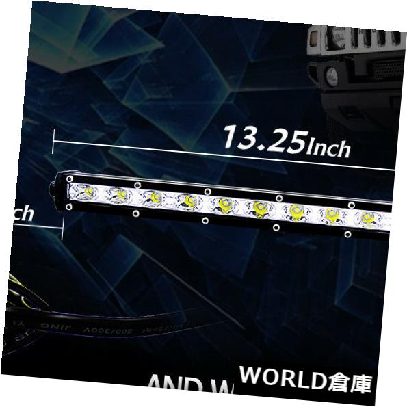 LEDライトバー 13インチ36W 1列はSpotLightバーの変更されたオフロードライトの屋根のライトバーを導きました 13-INCH 36W one rows Led SpotLight Bar Modified off-road lights roof light bar 【並行輸入品】