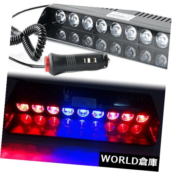 LEDライトバー レッドブルー9LEDストロボライトバーレッドカートラックダッシュ点滅警告ランプ12V Red Blue 9LED Strobe Light Bar Red Car Truck Dash Flashing Warning Lamp 12V 【並行輸入品】