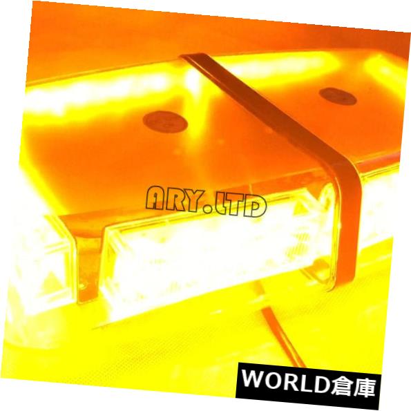 LEDライトバー 24のLED車のトラック緊急の標識灯バーストロボ警告ランプ琥珀色12V / 24V 24 LED Car Truck Emergency Beacon Light Bar Strobe Warning Lamp Amber 12V/24V 【並行輸入品】